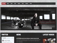 Tablet Screenshot of donnygruendler.com